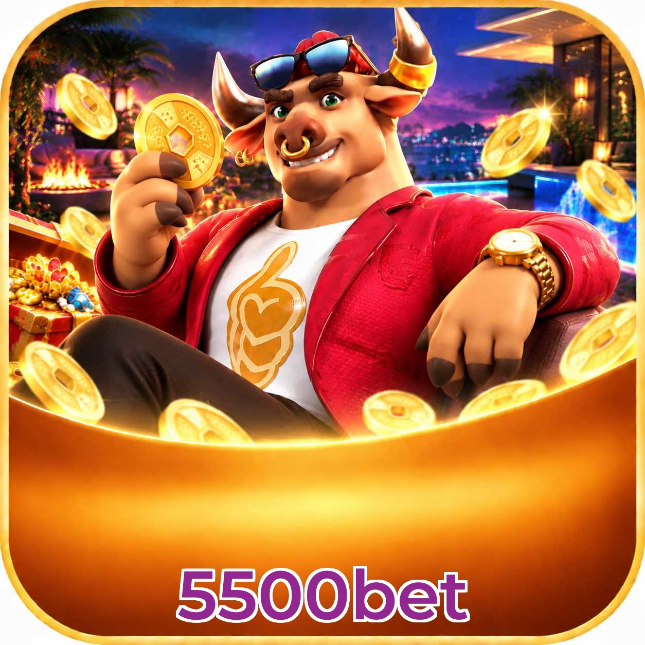 5500bet Telegram Stats